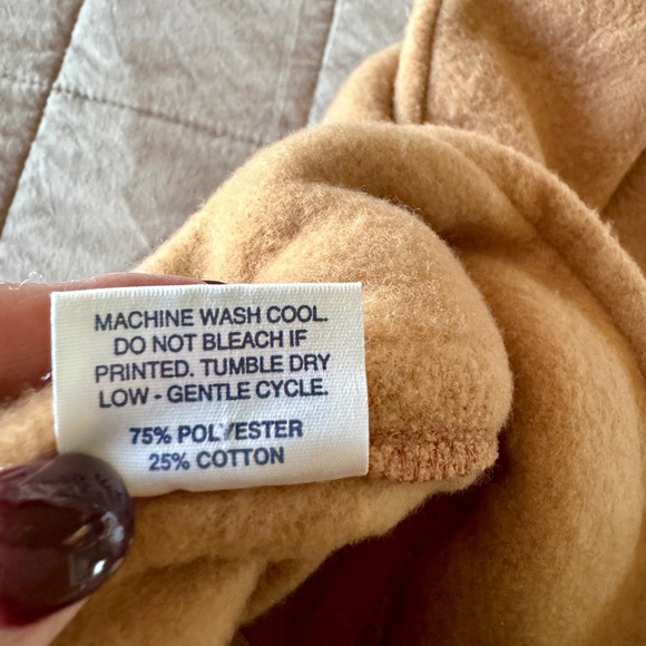 Men's Tan Colored San Francisco Pullover - Picture 6 of 6